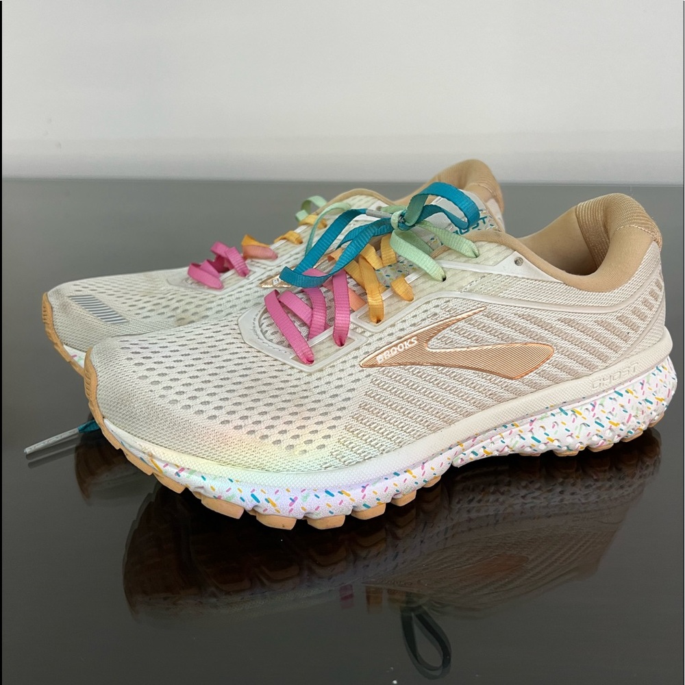 Brooks Limited Edition Summer Melts: Women’s Size 8.5 Rainbow Sprinkle Ghost 12